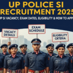 UP Police SI Recruitment 2025