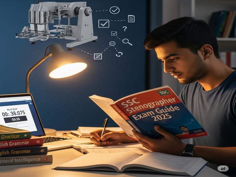ssc stenographer admit card 2025
