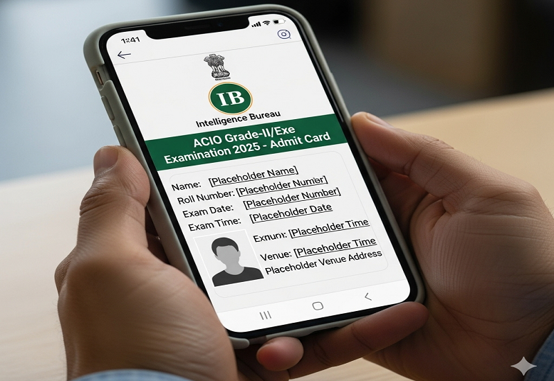 IB ACIO admit card 2025