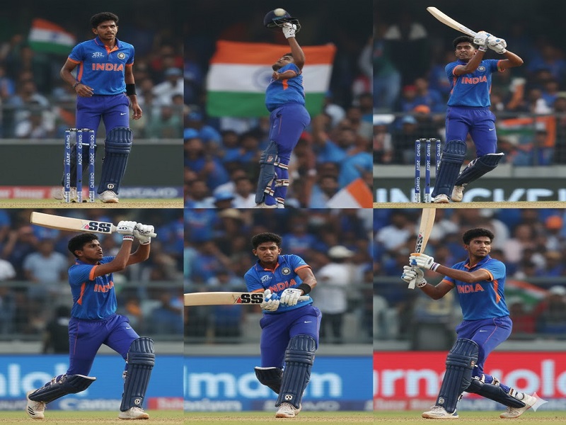 Vaibhav Sooryavanshi playing aggressive cricket shots